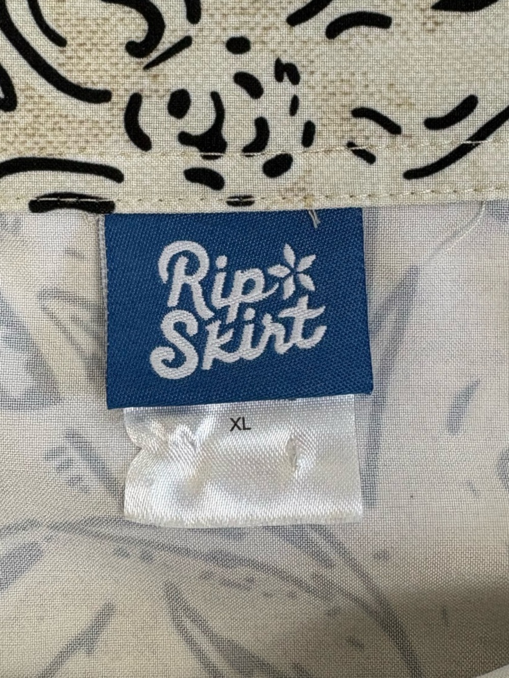 RipSkirt Hawaii Floral Rustica Wrap Swim Skirt XL Like New Quick Dry Cover Up - Picture 2 of 9